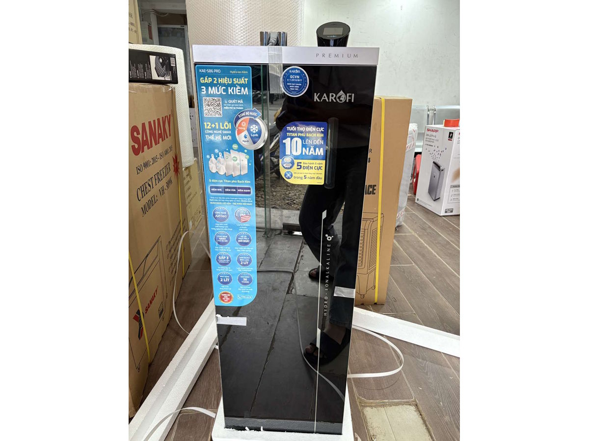 Mô hình máy lọc nước Karofi KAE-S86 Pro MOCKUP