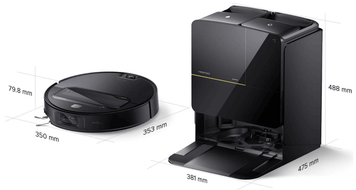 Robot hút bụi lau nhà Roborock Saros Z70