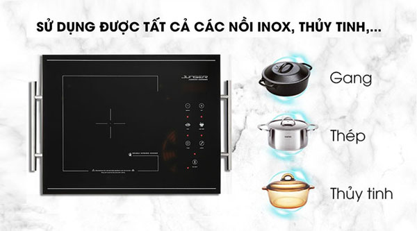 Bếp hồng ngoại đơn Junger MT-21 là thiết bị không kén nồi