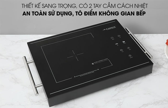 bếp hồng ngoại Junger MT-21 có kiểu dáng hiện đại, sang trọng