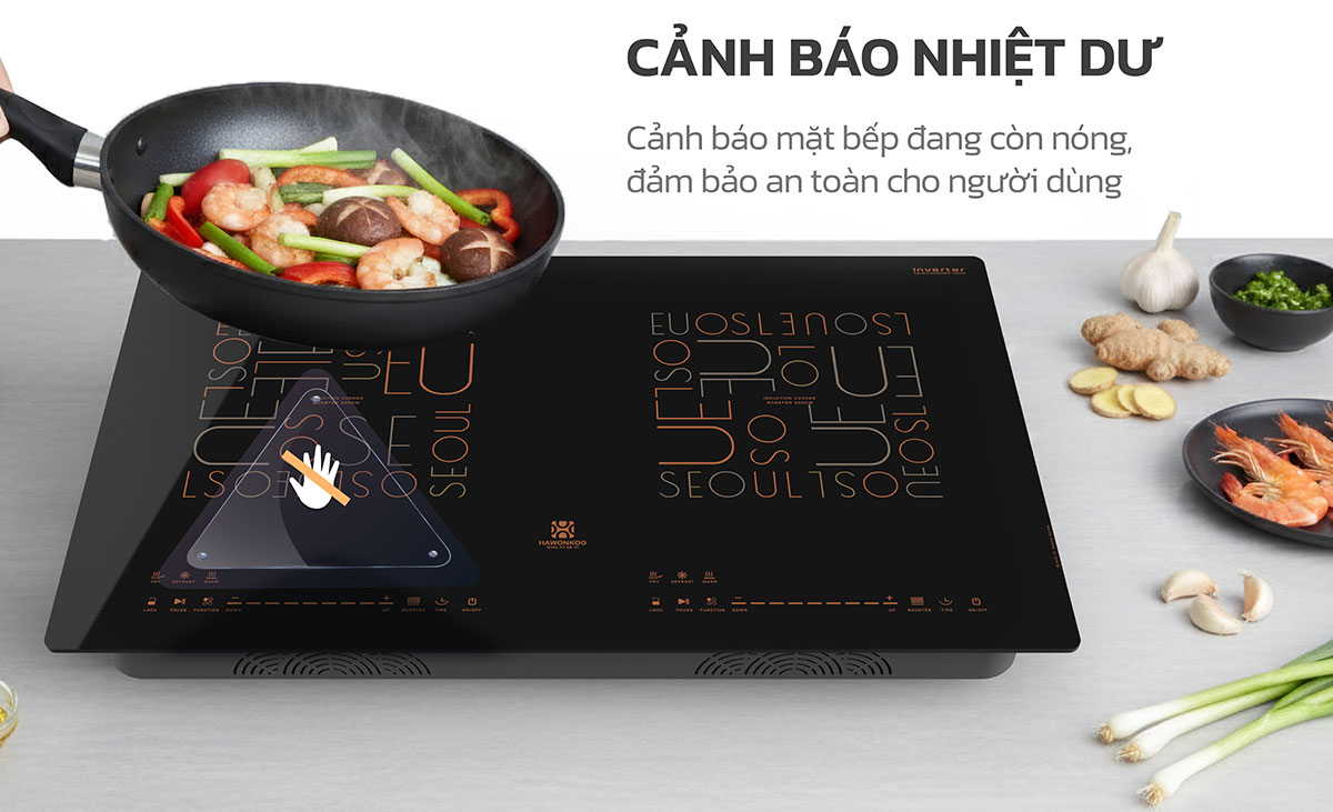 Bếp từ đôi Hawonkoo Inverter CEH-286 Bếp từ đôi Hawonkoo Inverter CEH-286