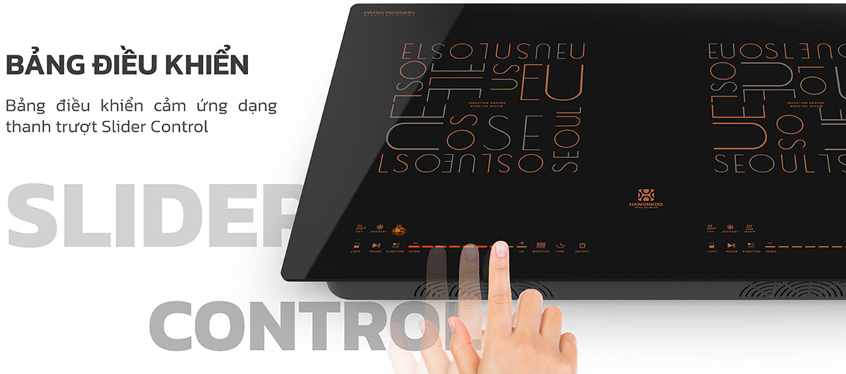 Bếp từ Inverter dùng điều khiển cảm ứng Bếp từ Inverter