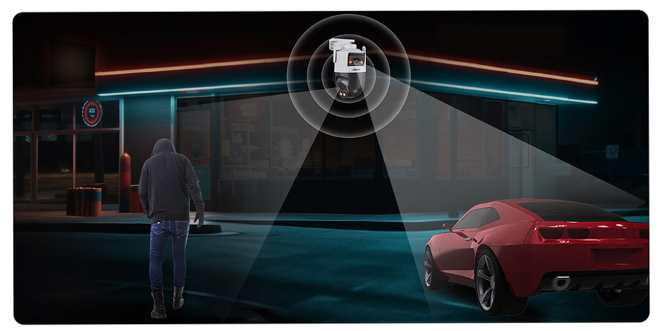 Camera phân biệt người và xe Camera