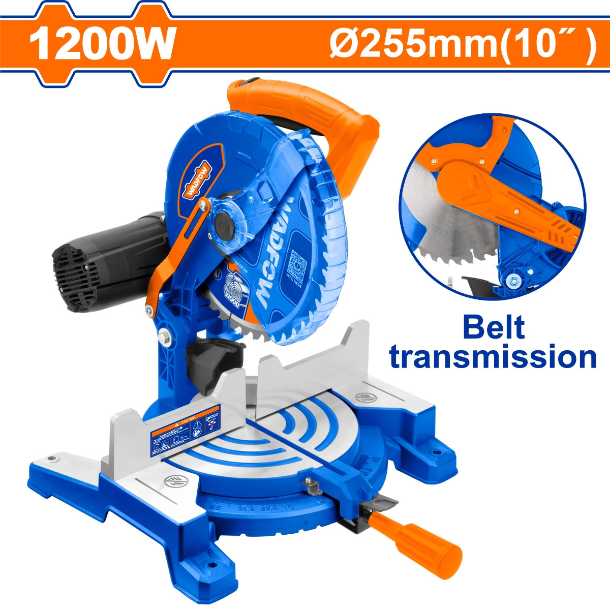 Máy cưa nhôm Wadfow WXD12001 Máy cưa nhôm Wadfow WXD12001