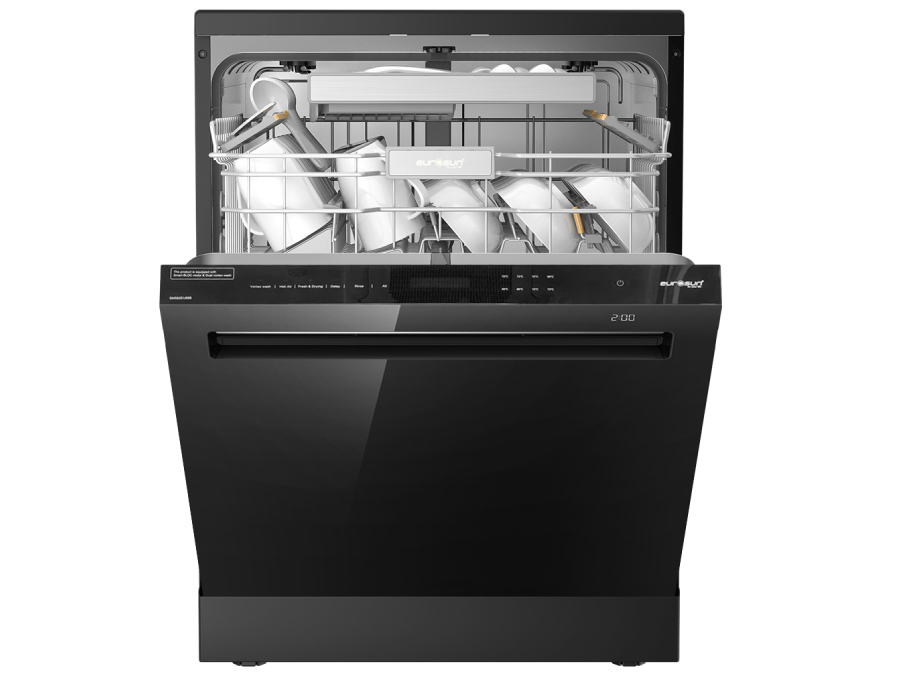 Máy rửa bát có mặt kính cường lực sang trọng Máy rửa bát