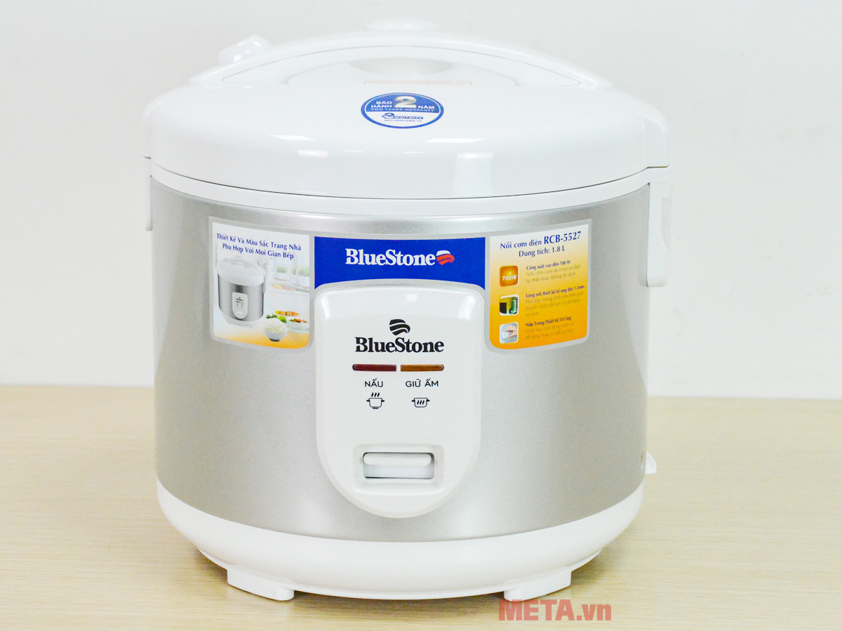 Nồi cơm điện BlueStone RCB-5527 1.8 lít, phù hợp gia đình 4-6 người Nồi cơm điện BlueStone RCB-5527