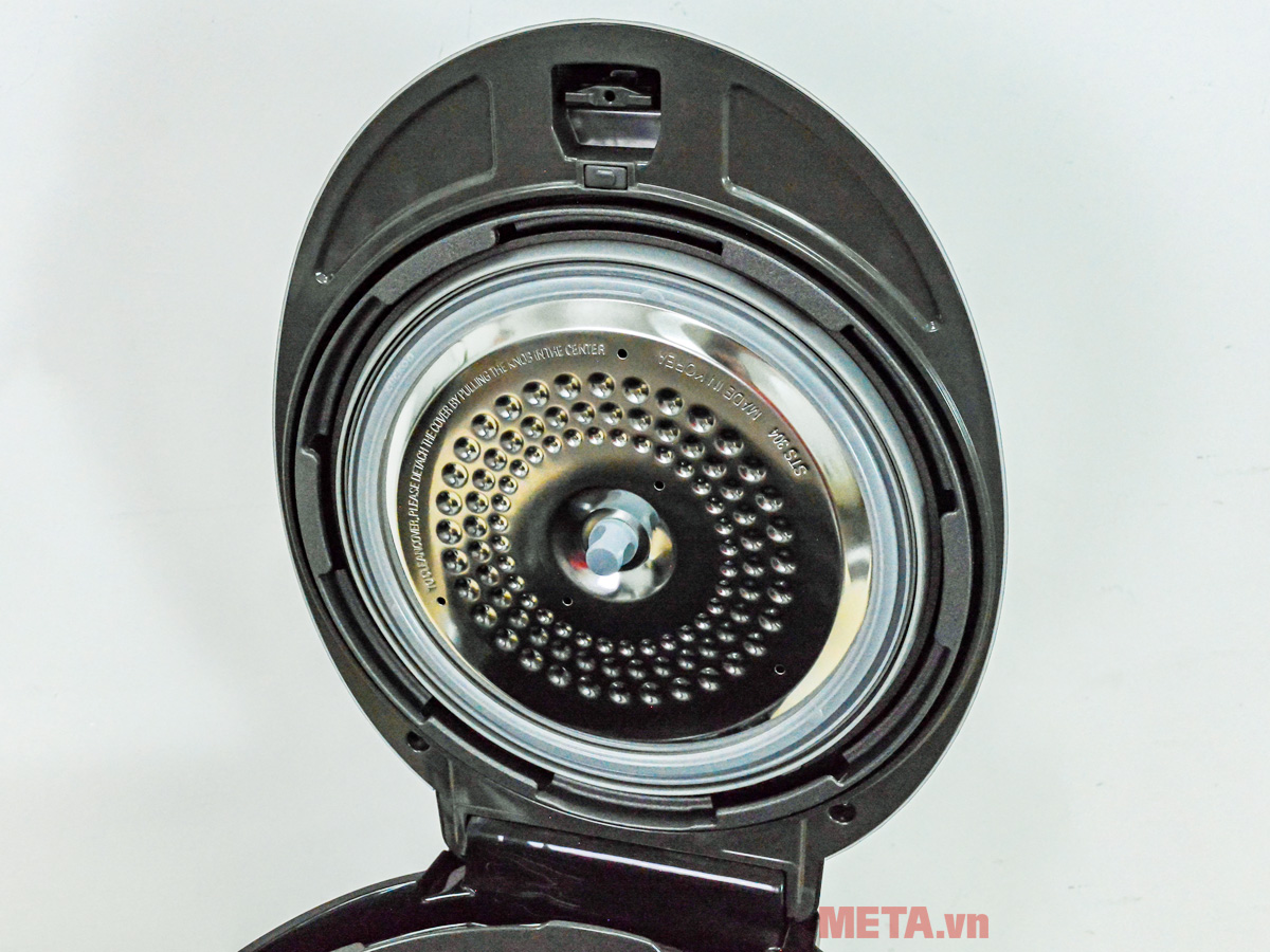 Nắp phụ có thể tháo rời để vệ sinh Nắp phụ có thể tháo rời để vệ sinh