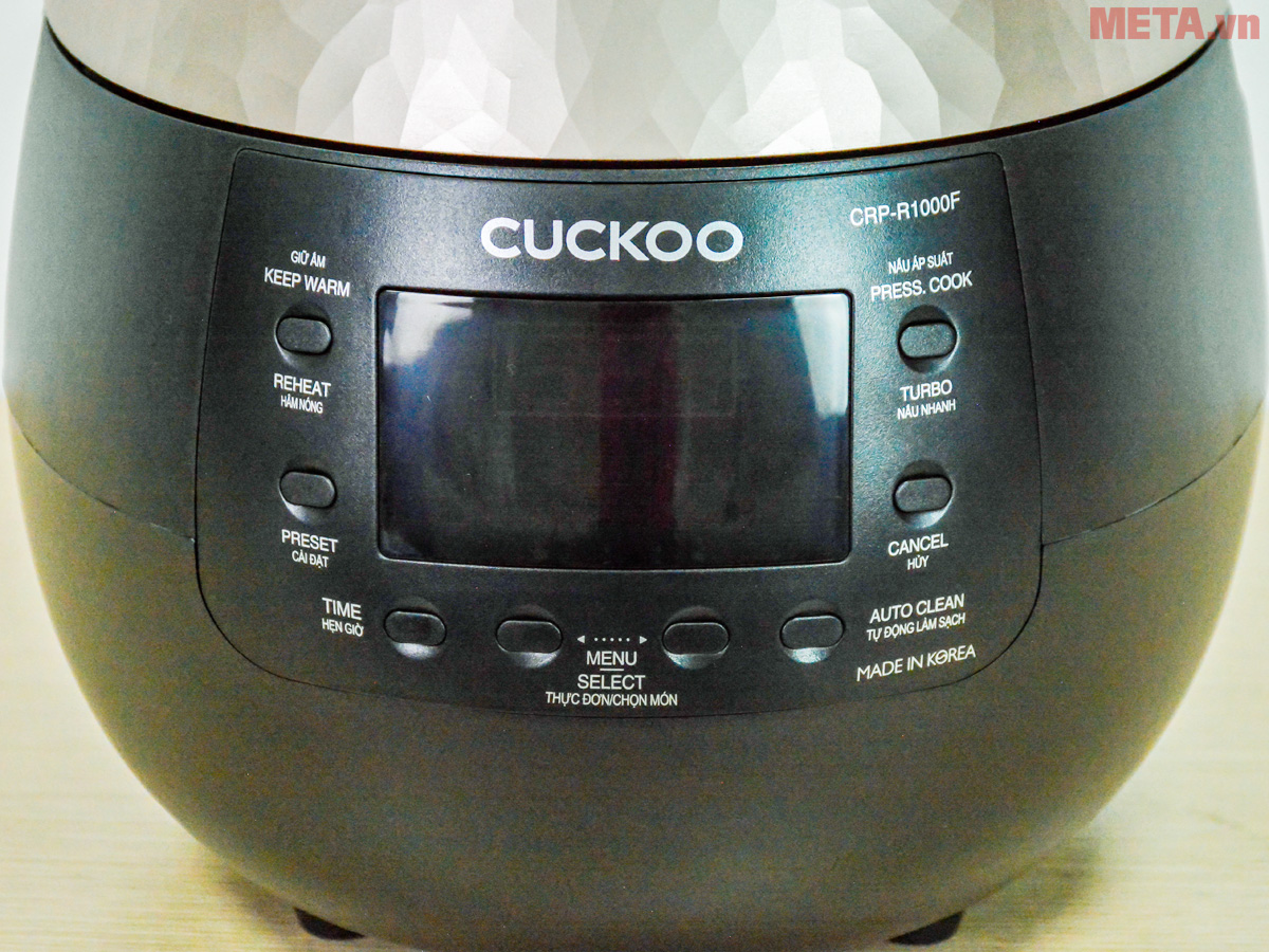 Màn hình hiển thị dạng LED Nồi cơm điện tử áp suất Cuckoo