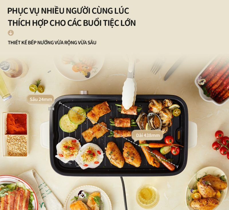 Bếp nướng Bear GR-4H15C