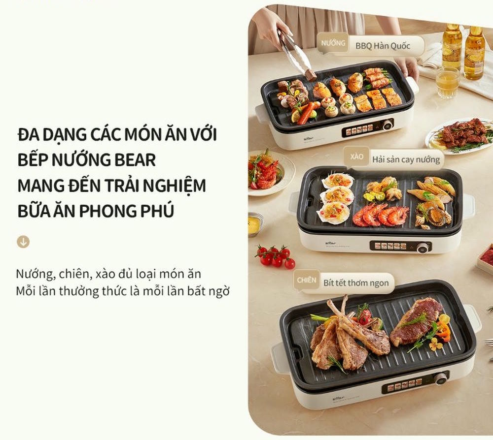 Bếp nướng điện Bear