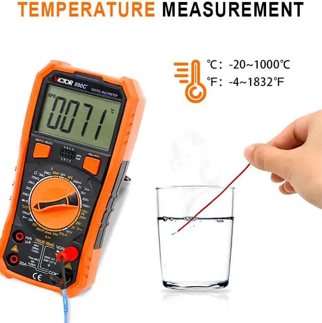 Đồng hồ vạn năng Victor VC890C+