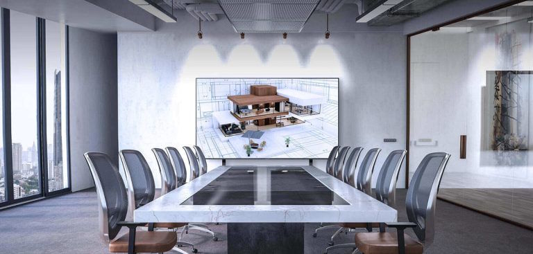 Màn hình hiển thị có khả năng trình chiếu liên tục 24/7 Màn hình hiển thị 98 inch