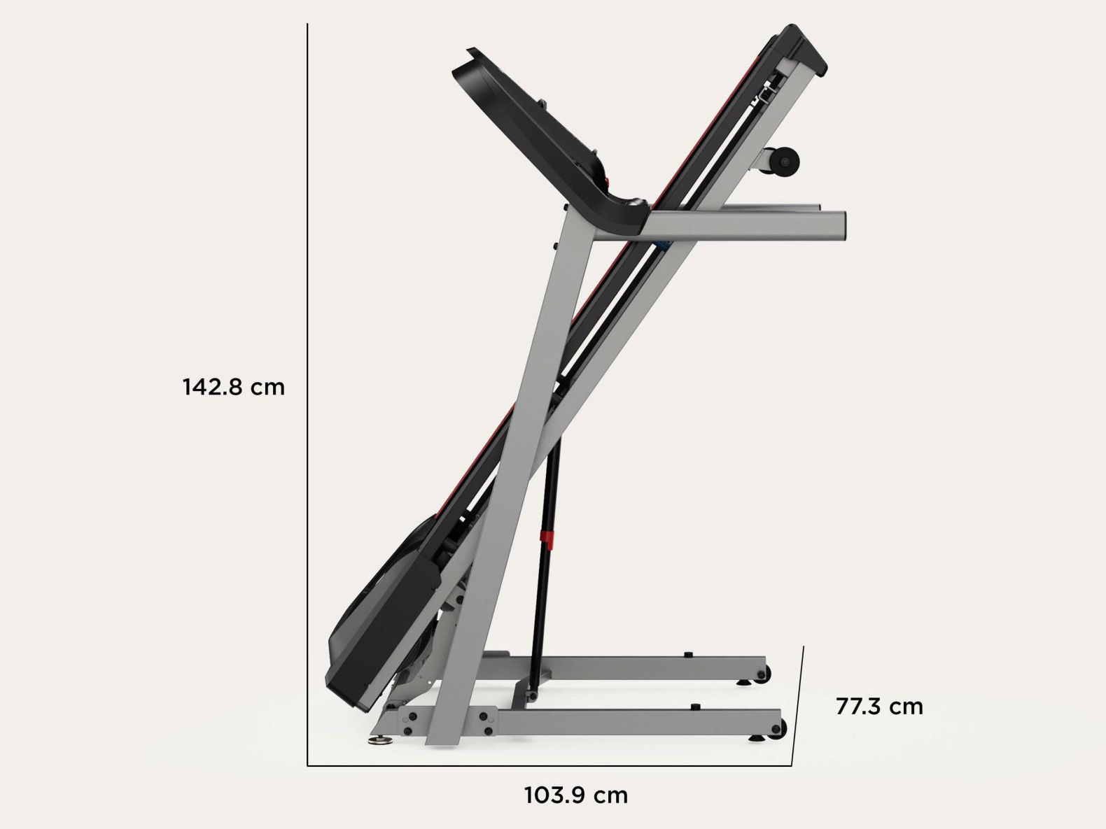Kích thước của SFT3.5 Máy chạy bộ điện SFT3.5