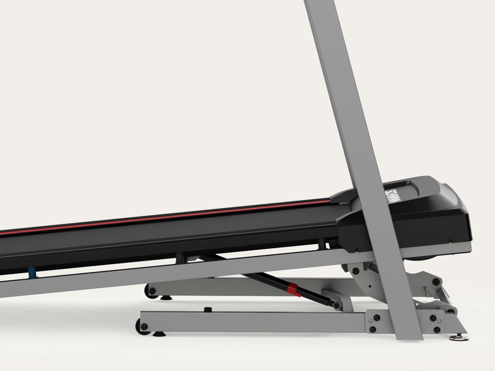 Máy chạy bộ sử dụng khung kim loại chắc chắn Máy chạy bộ 1 chức năng