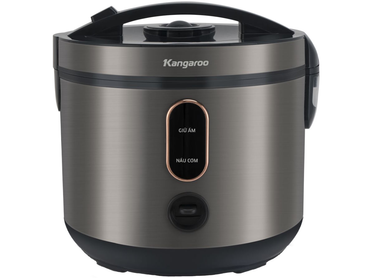 Thiết kế nhỏ gọn, tiện lợi sử dụng Nồi cơm điện Kangaroo 1.5 lít KGRC15M1