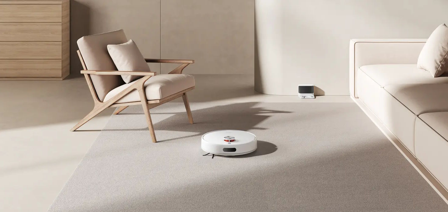 Thiết kế hiện đại và dung tích khoang chứa lớn Robot hút bụi lau nhà Xiaomi Robot Vacuum S40 EU(BHR084AEU)