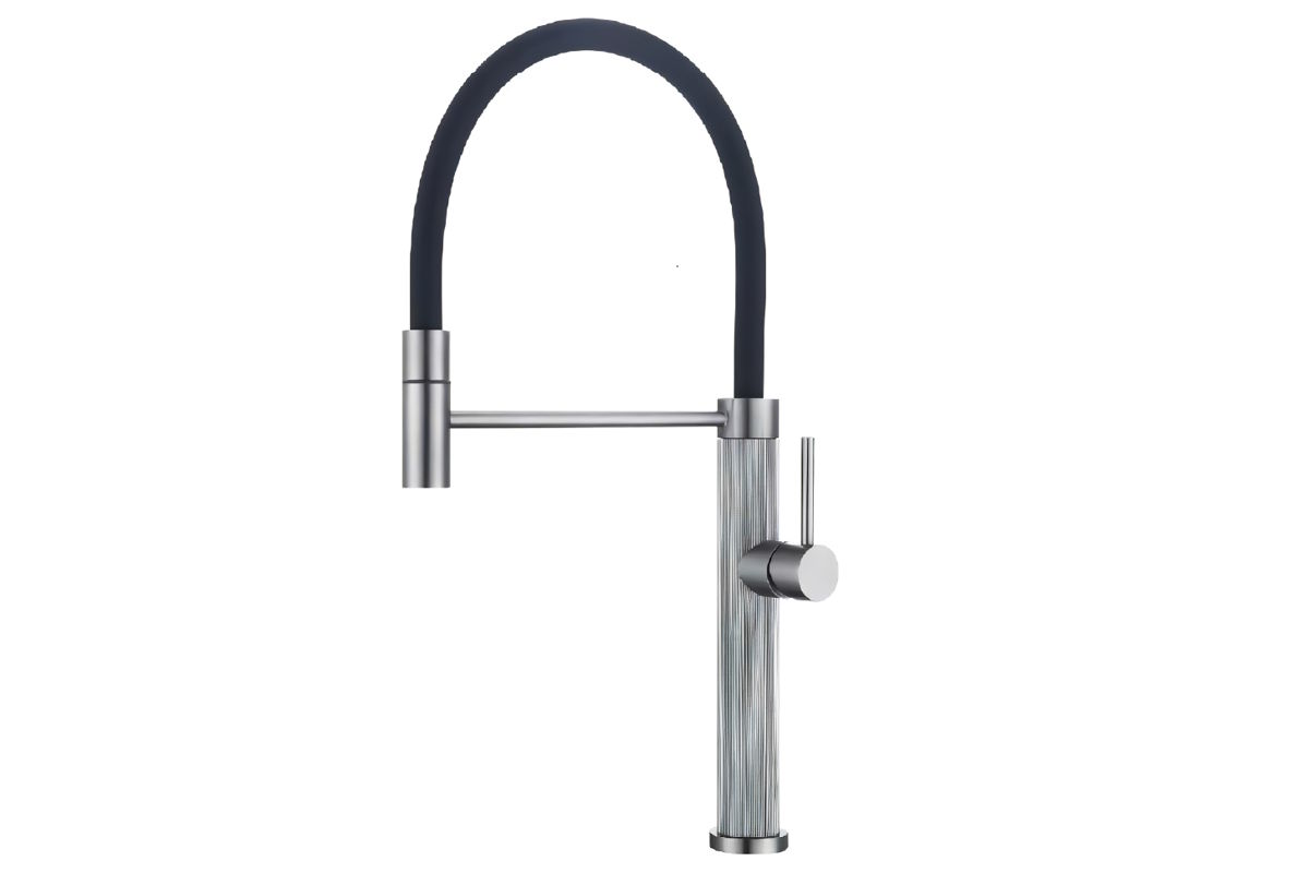 Vòi rửa chén dây rút nóng lạnh GrandX GXF01