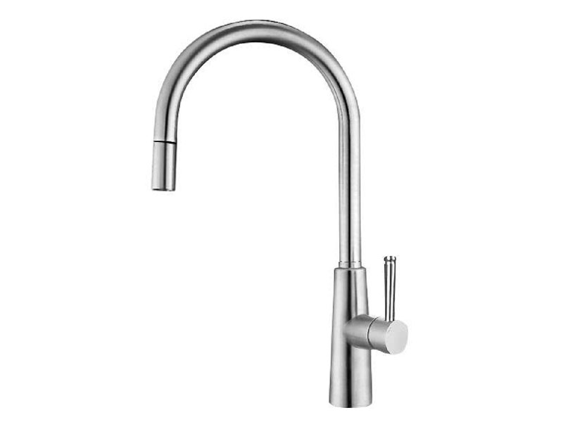 Vòi rửa chén dây rút nóng lạnh GrandX GXF03