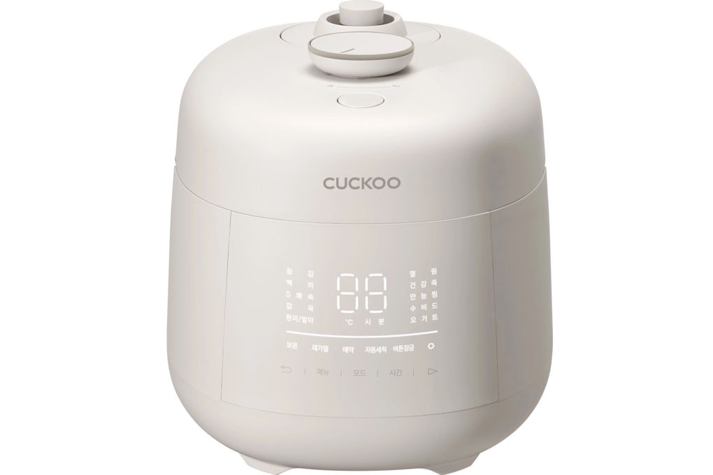 Nồi cơm điện tử áp suất Cuckoo CRP-T0310FGW - 0.54 lít