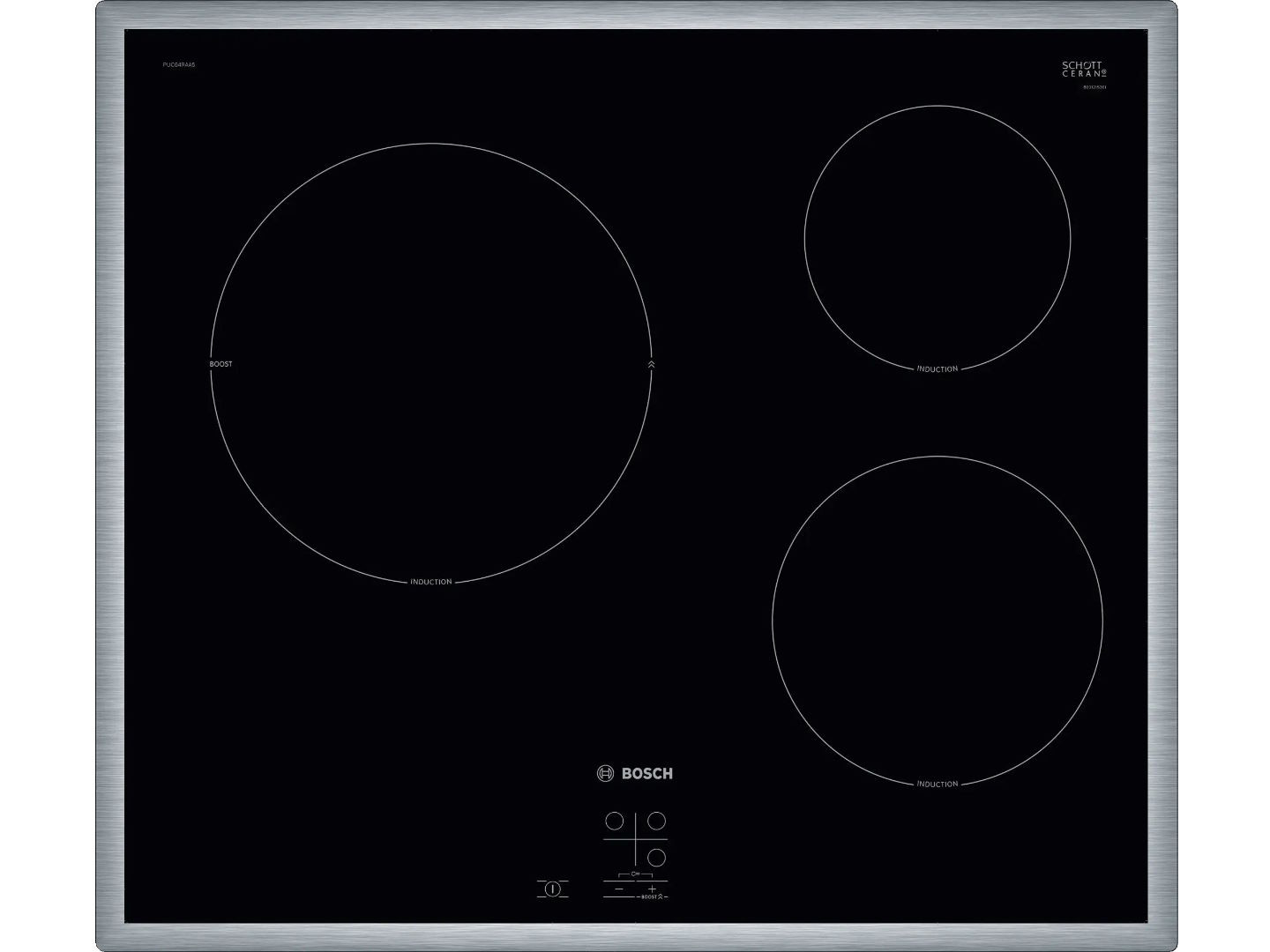 Bếp từ 3 vùng nấu Bosch PUC64RAA5E
