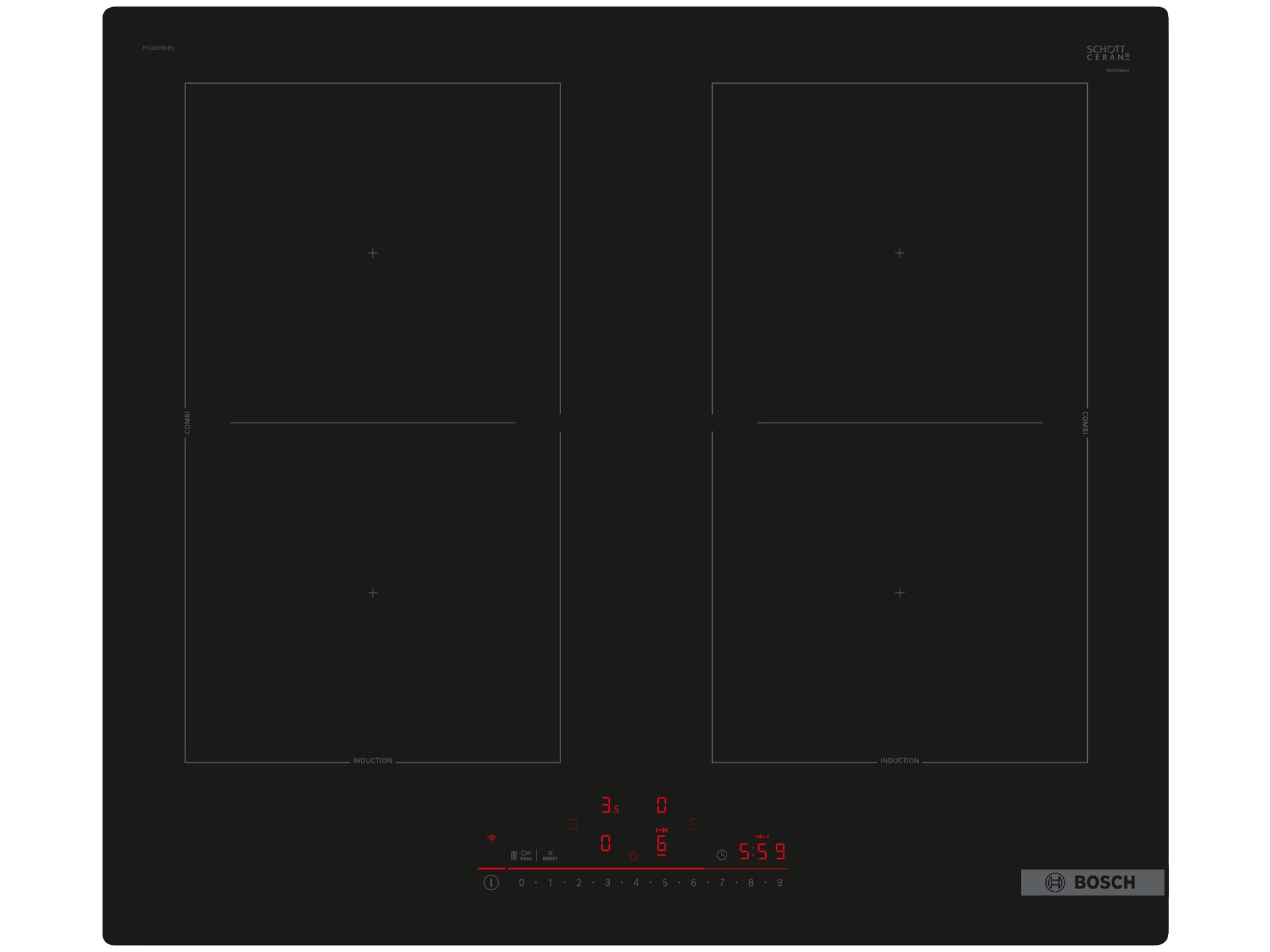Bếp từ Bosch PVQ61RHB1E Series 6