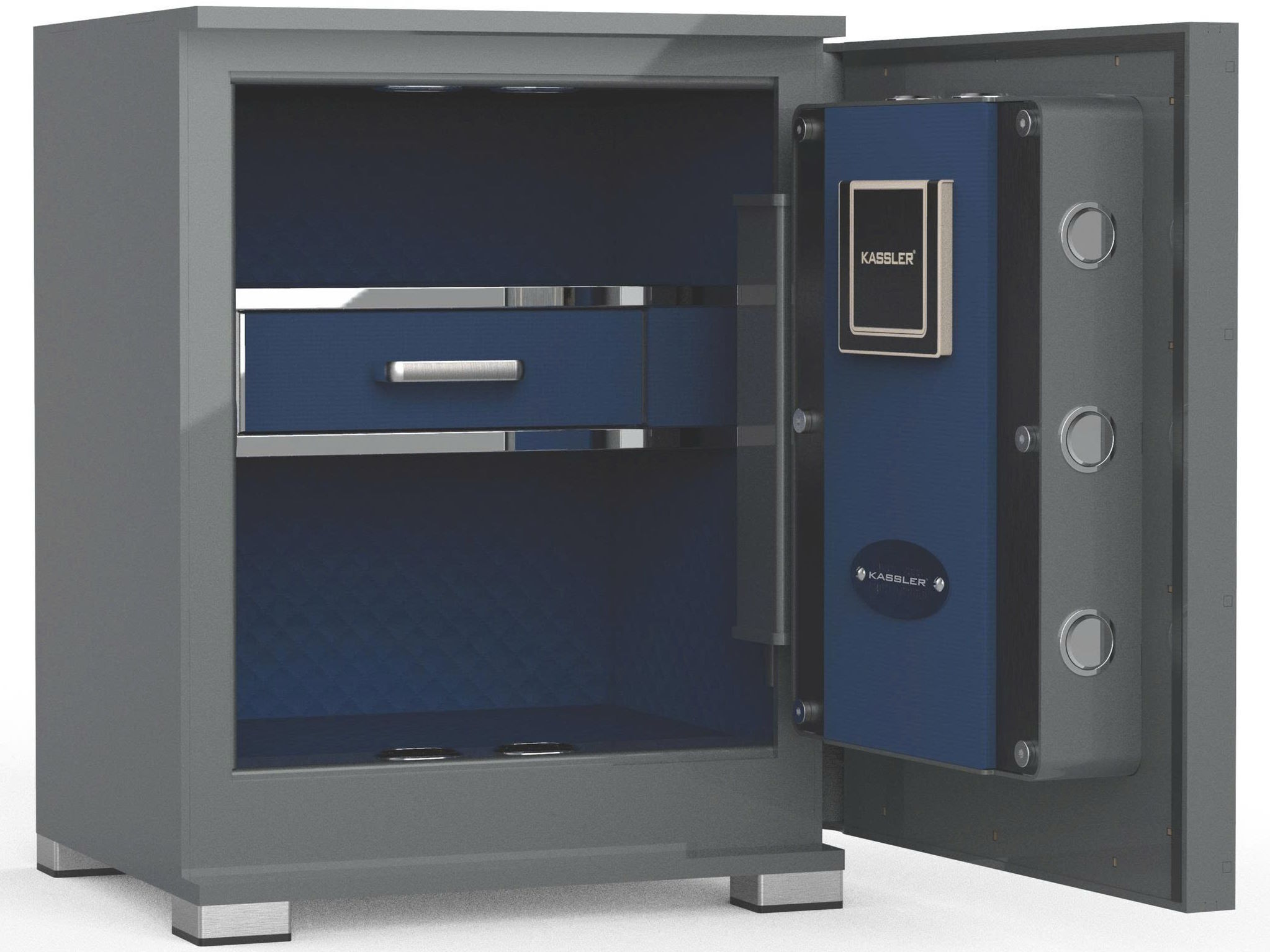 Cấu trúc chắc chắn – Khả năng chống cháy & chống trộm vượt trội Két sắt Kassler KL-55LS7