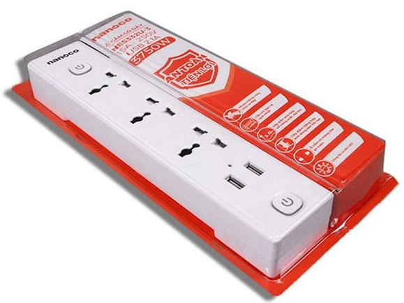 Nanoco NES332U-5 có công suất chịu tải lên tới 3750W Nanoco NES332U-5