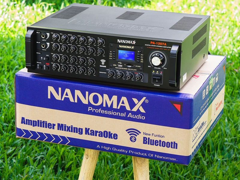 Amply Karaoke Bluetooth Nanomax PA-1207A