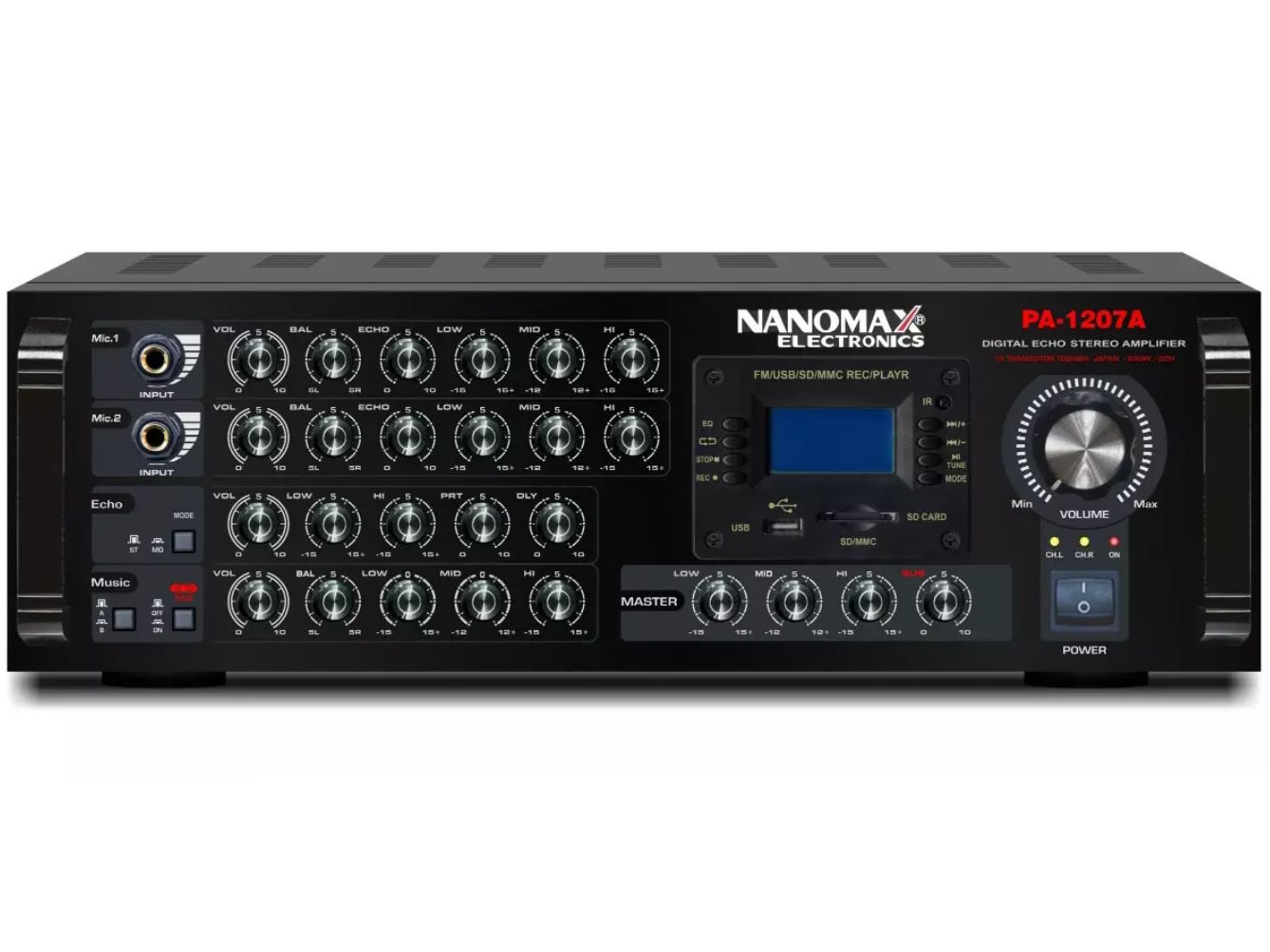 Amply Karaoke Bluetooth Nanomax PA-1207A ( 16 Sò )