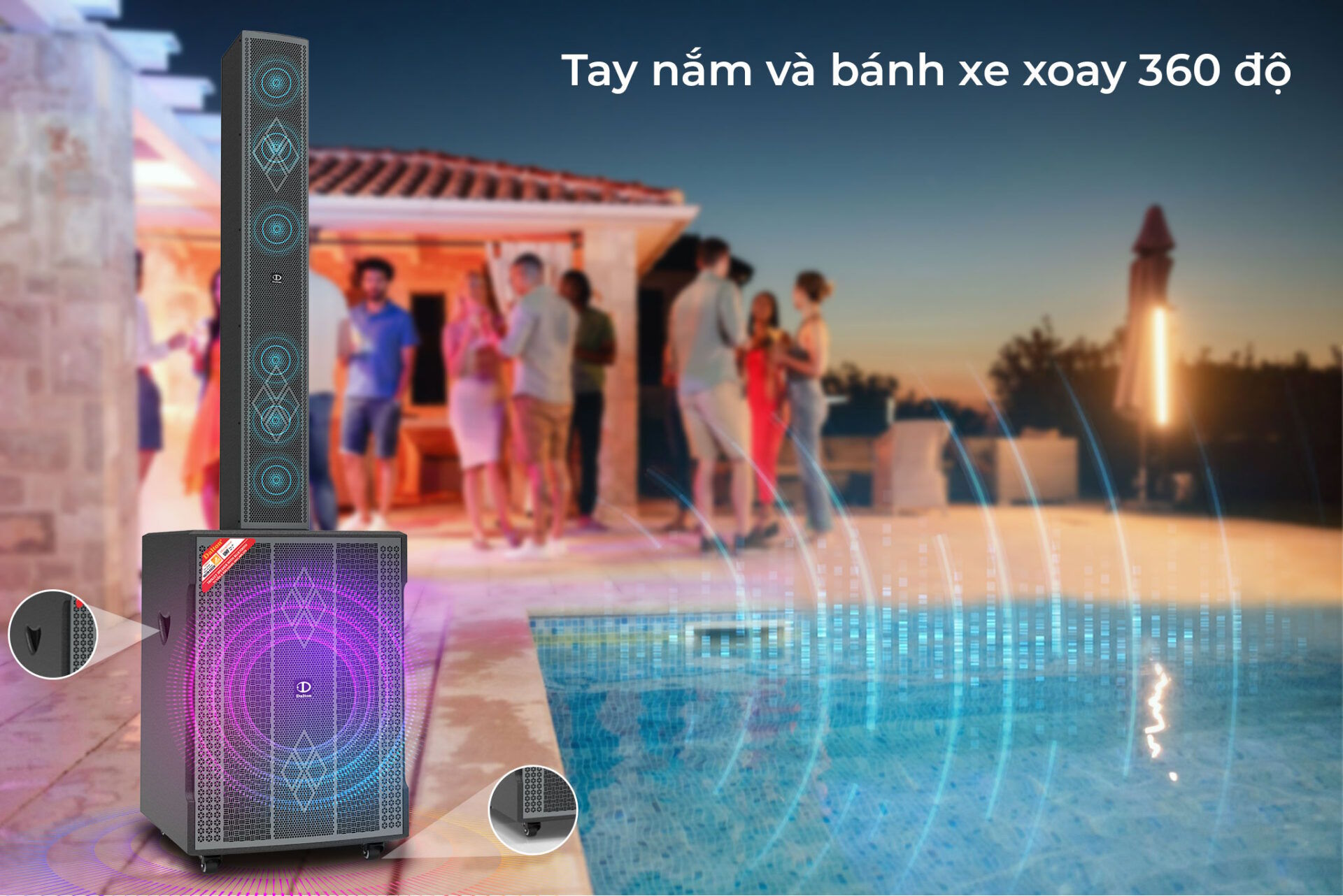 Loa Dalton LA8-S118 & LA8-F605