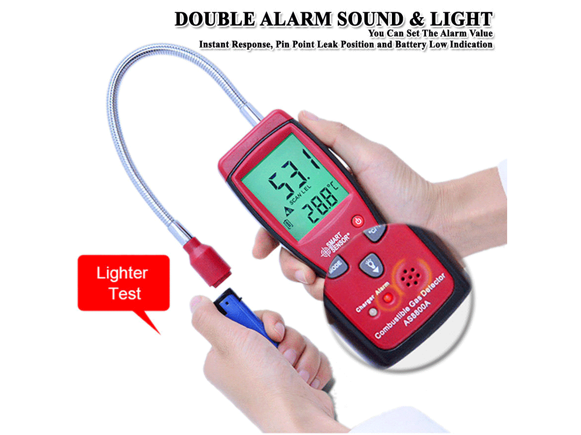 Máy phát hiện rò rỉ khí gas  