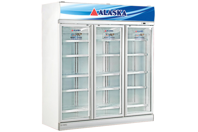 Tủ mát 3 cánh Alaska 1500 lít LC-1500C3