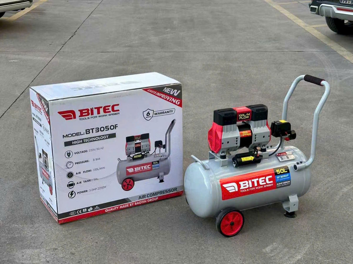 Máy nén khí không dầu Btec BT3050F