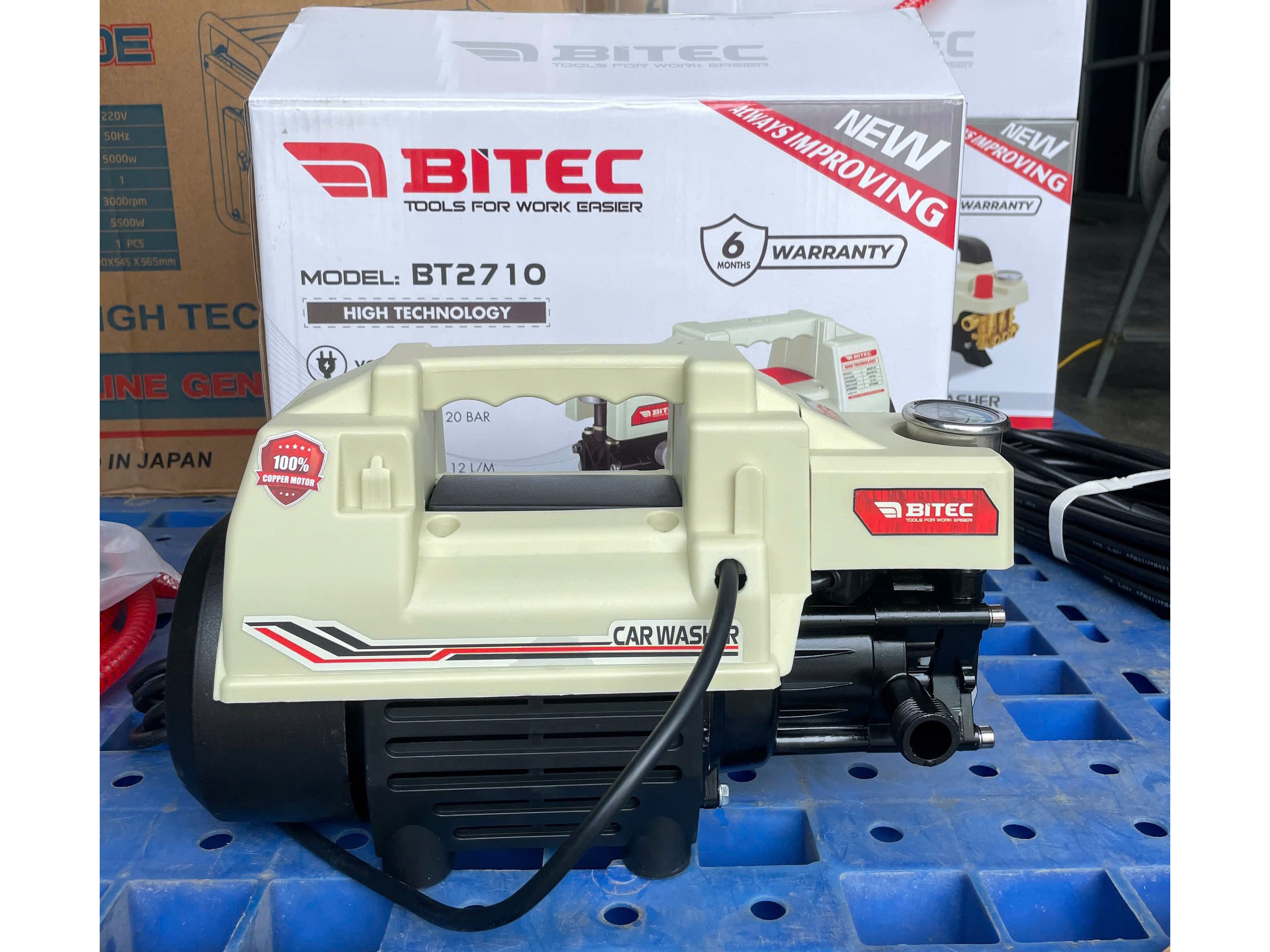 Máy rửa xe Btec BT2710