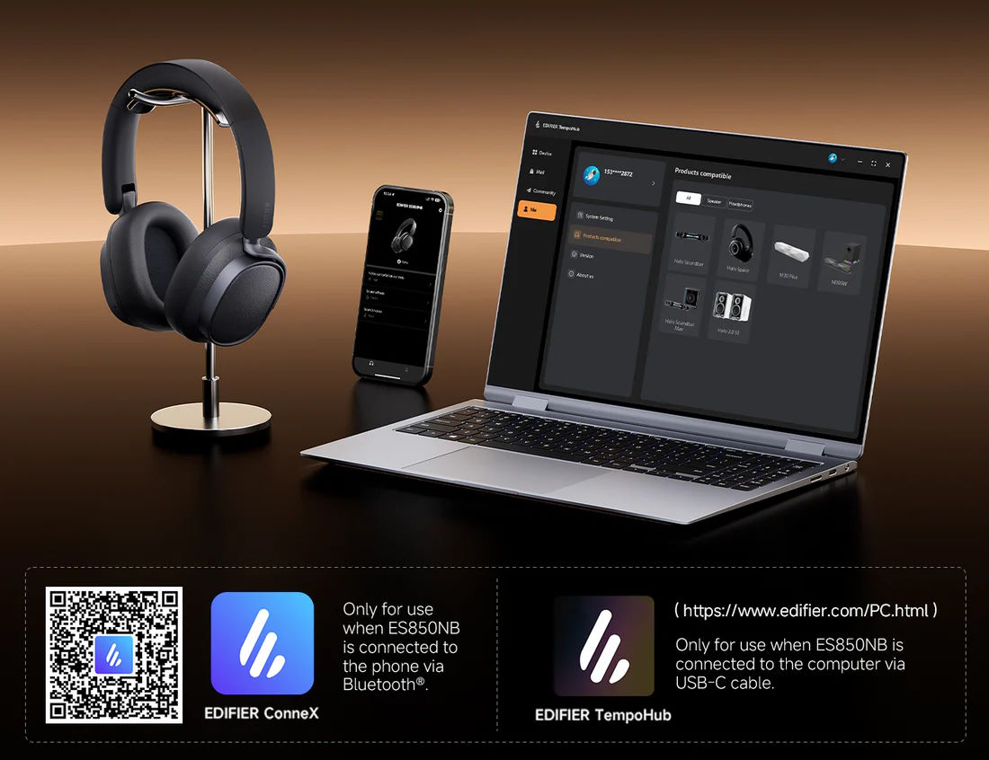 Tai nghe Bluetooth chụp tai Edifier