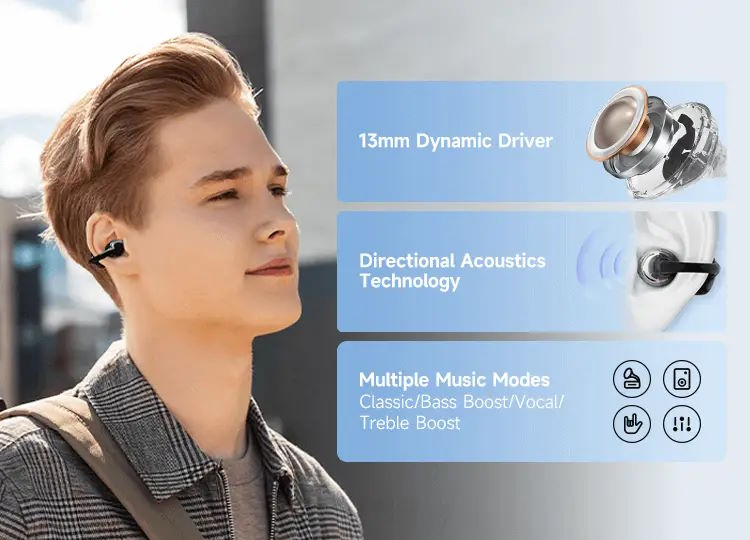 Tai nghe kẹp vành tai Edifier Lolli Clip