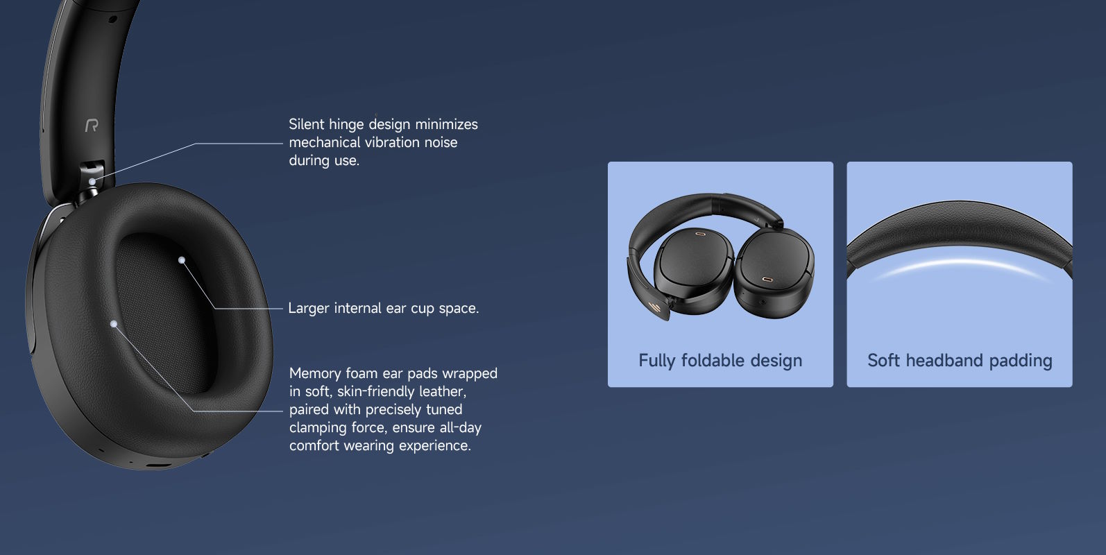 Tai nghe chống ồn không dây Edifier W80