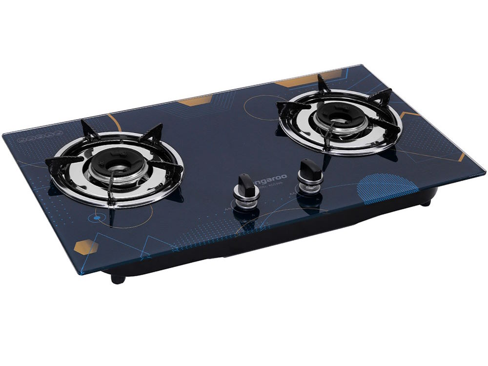 Bếp gas âm đôi kính Kangaroo KG536B