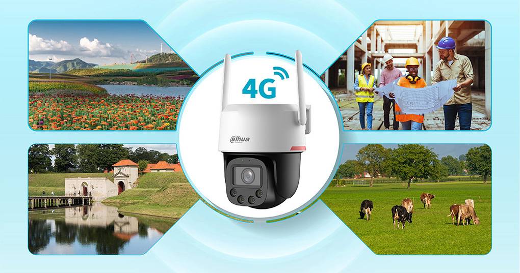 Camera Dahua có thể lắp cho trang trại, công trường Camera Dahua