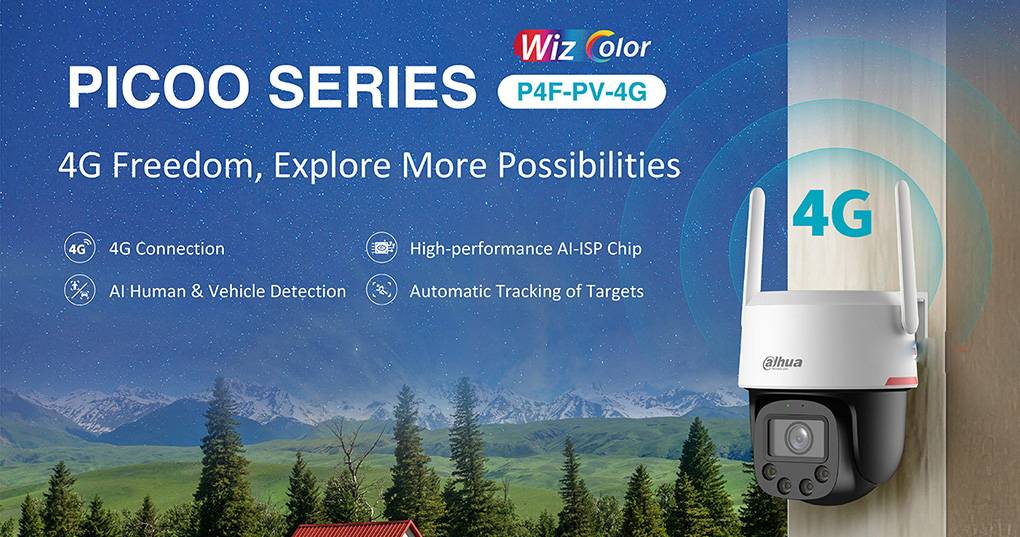 DH-P4F-PV-4G phân biệt được người và phương tiện DH-P4F-PV-4G