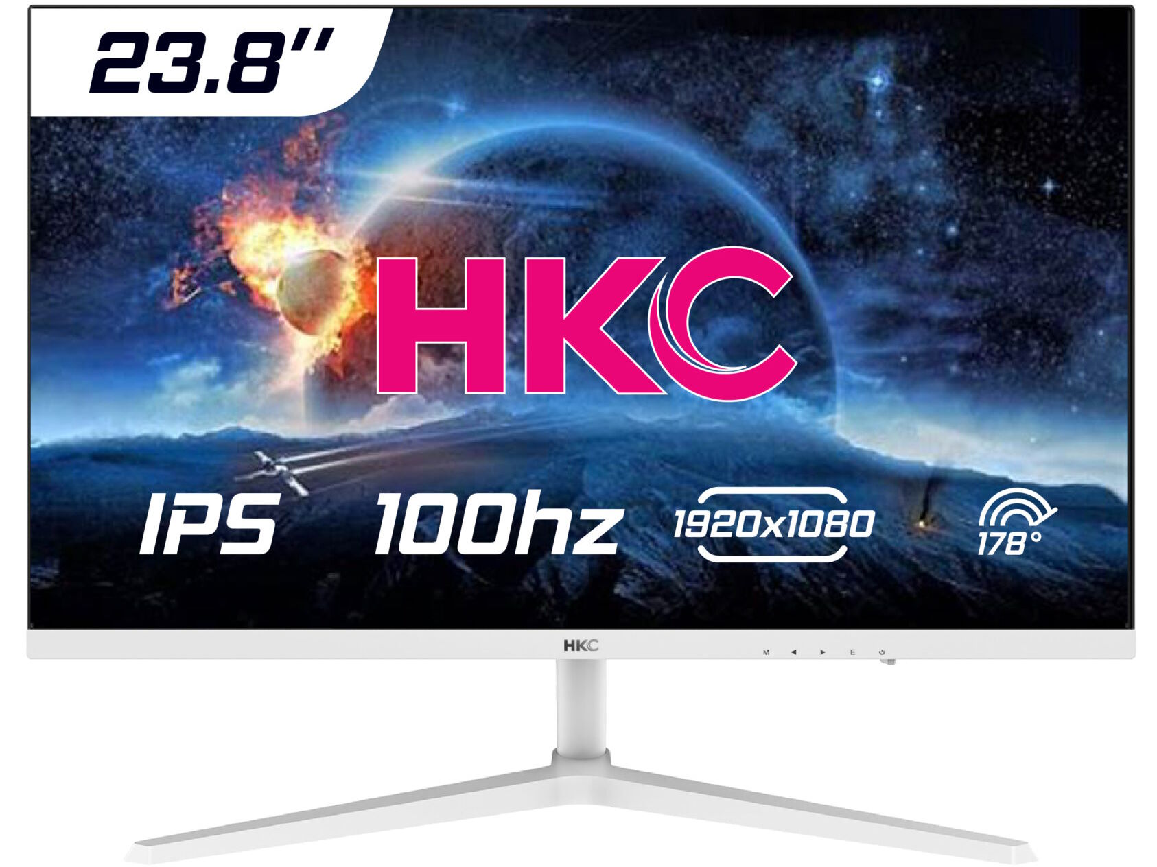 Màn hình văn phòng HKC MB24V7-W 23.8 inch, IPS, 100Hz