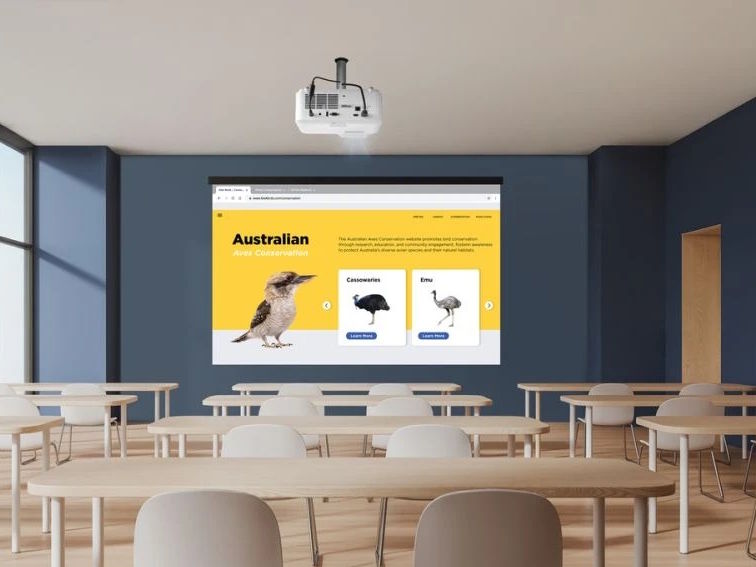 Máy chiếu hình ảnh rất sắc nét Máy chiếu Laser