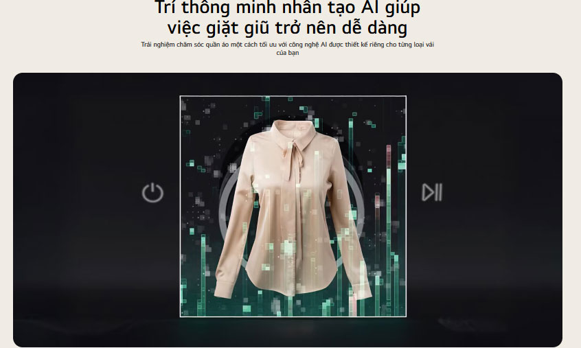 T2313DX5N giặt bằng công nghệ AI T2313DX5N