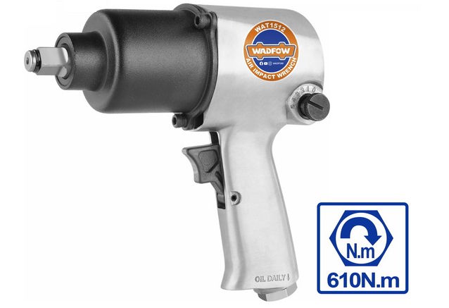 Máy siết bu lông khí nén 1/2 inch Wadfow WAT1512