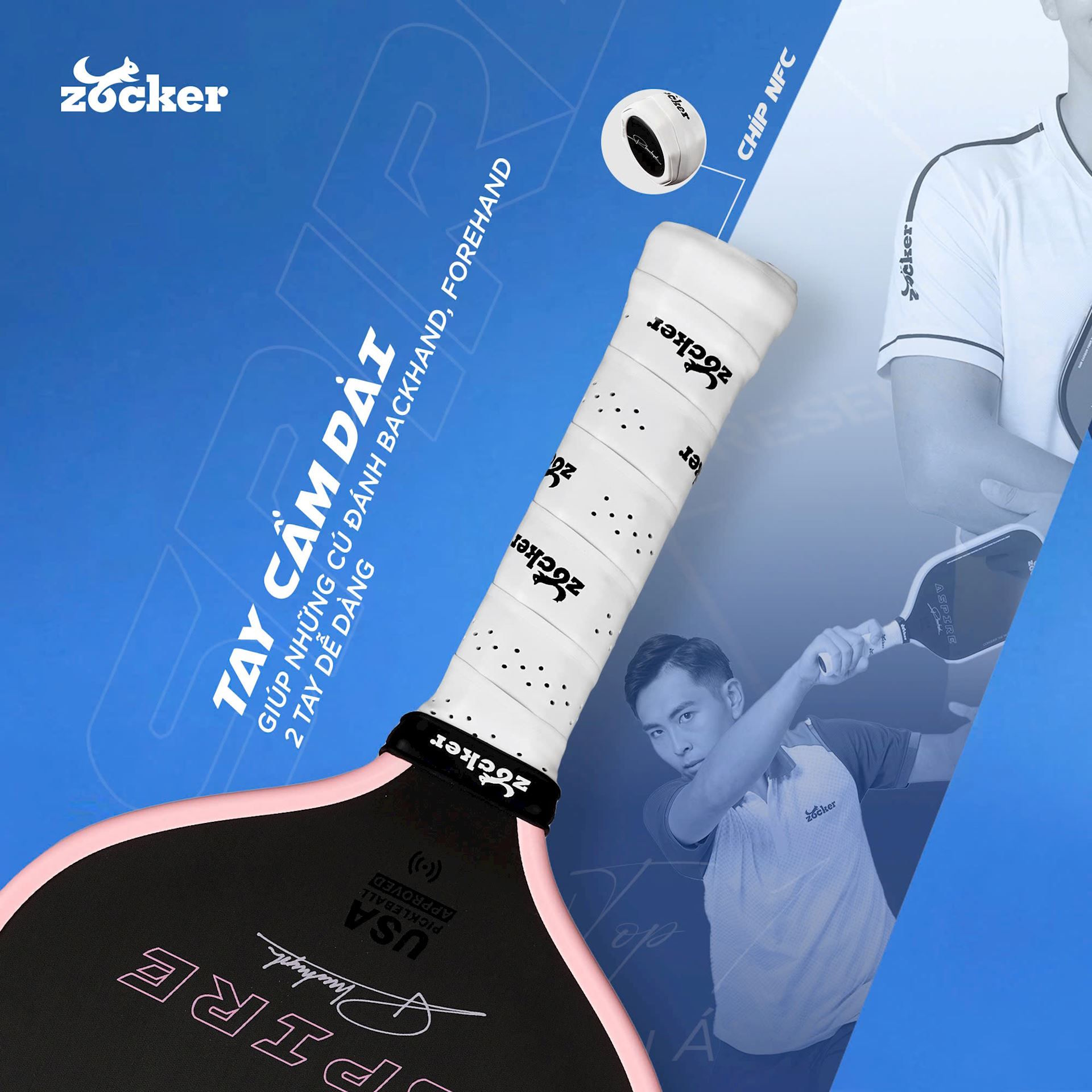 Vợt Pickleball Zocker