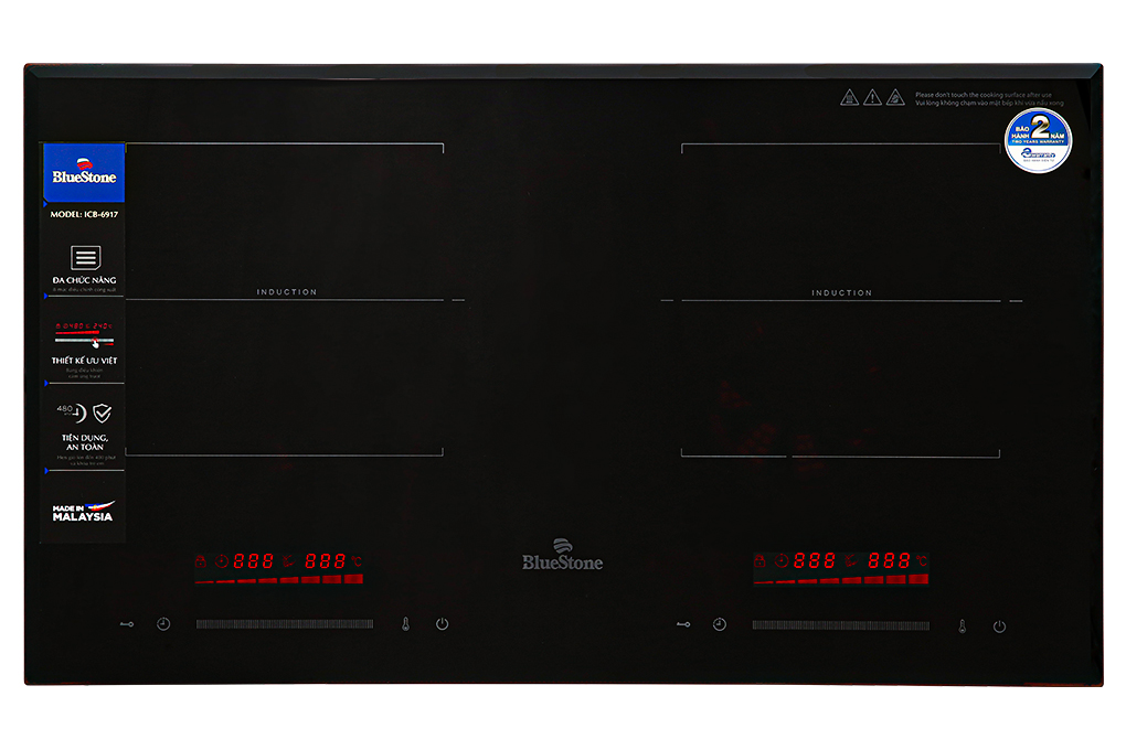Bếp từ đôi âm BlueStone ICB-6917 3.400W