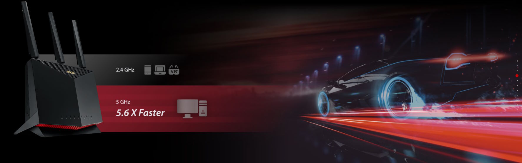 Bộ phát wifi Gaming Asus RT-AX86U Pro