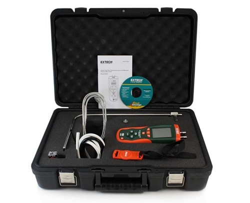 Máy đo tốc độ gió, áp suất chênh lệch đường ống Extech HD350 Máy đo tốc độ gió, áp suất chênh lệch đường ống Extech HD350