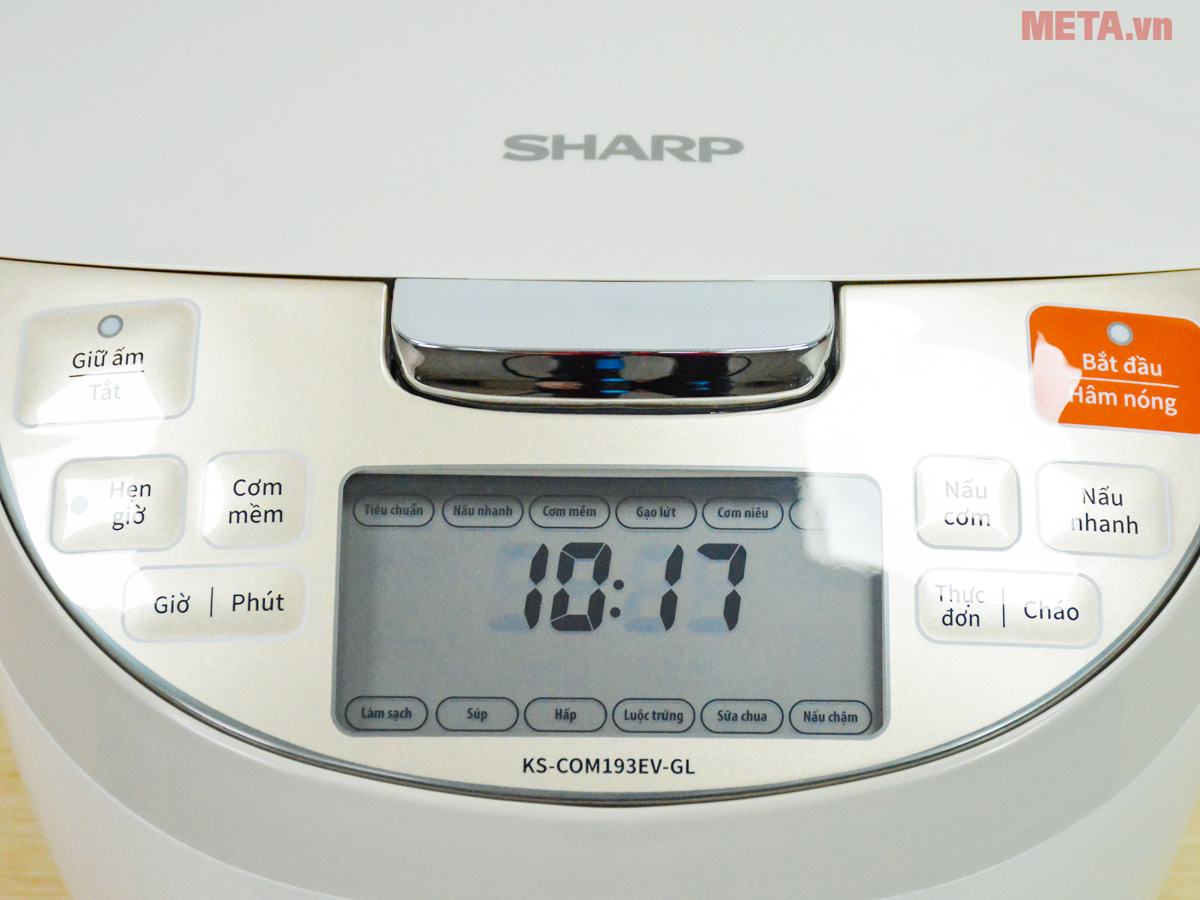 Bảng điều khiển nút bấm, có màn hình hiển thị thời gian KS-COM193EV-GL