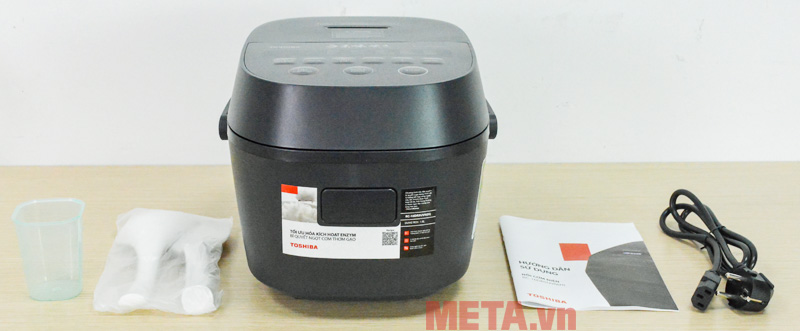 Nồi cơm điện tử Toshiba 1 lít RC-10DR5UVN(H)